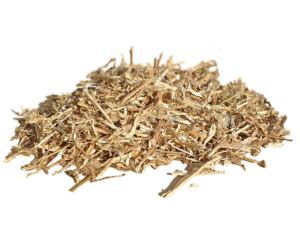Chopped rape straw sample